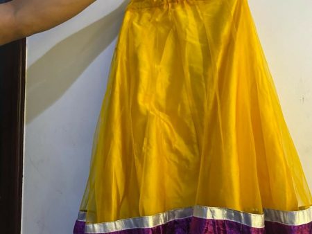 Yellow Purple Traditional Chaniya Choli Online Sale