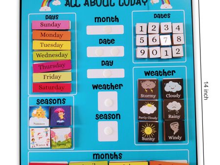 Wooden calender activity Online now