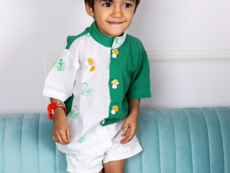 Woodland Mushroom - Boy s Shirt Online