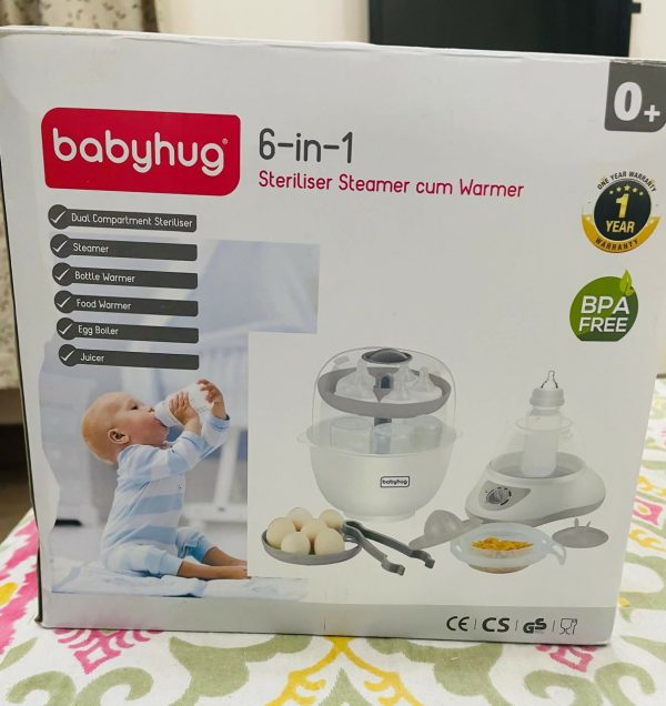 BABYHUG 6 in 1 Steam Sterilizer Cum Warmer Online