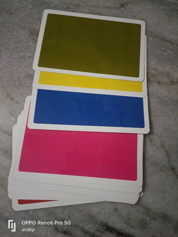 6 Sets of Flashcard - Each Set has 20 Cards Fashion