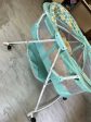 Bassinet Cum Rocker With Mosquito Net (Green) Hot on Sale