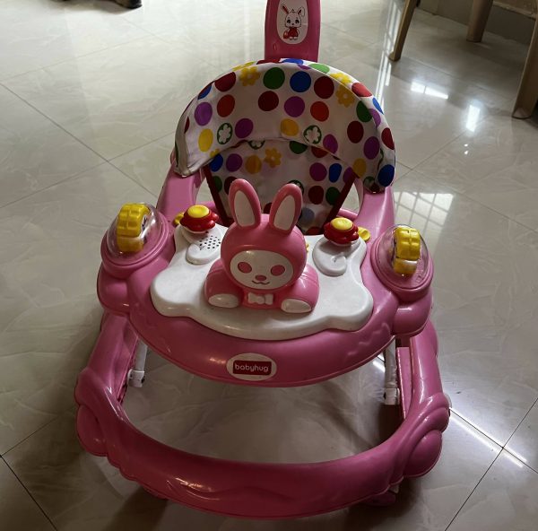 BABYHUG Bunny Walker-Pink (seat print & colour may vary Online