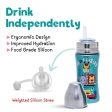 ADORE Epsilon 2 Stage Printed Stainless Steel Spout and Straw Sipper with Gravity Ball - 250ml For Discount