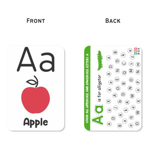 Alphabet Flashcards with activity Cheap