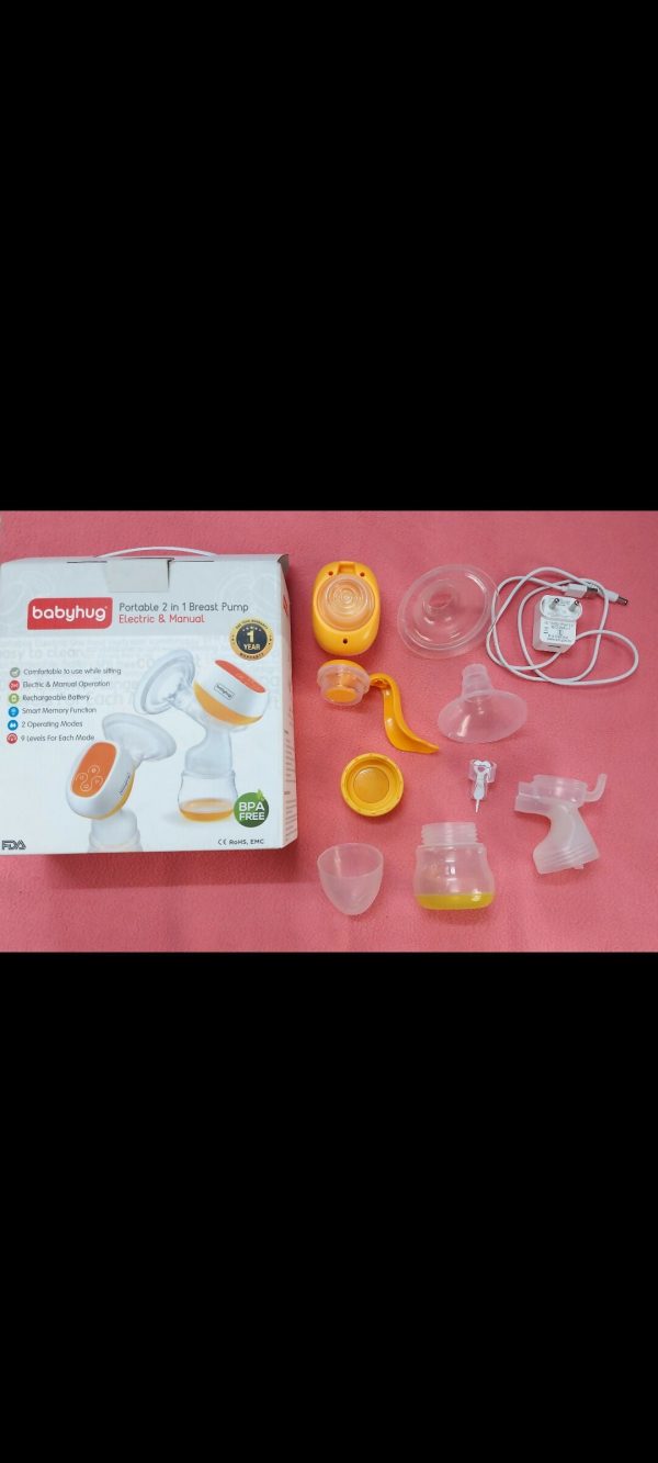 BABYHUG electric and manual breast pump Supply