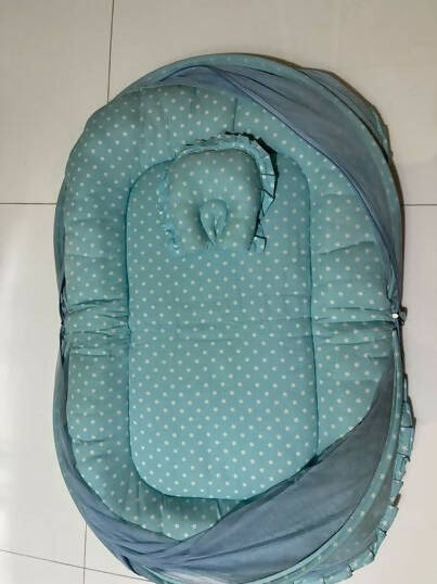 Baby Bed Mosquito Net- Blue Hot on Sale