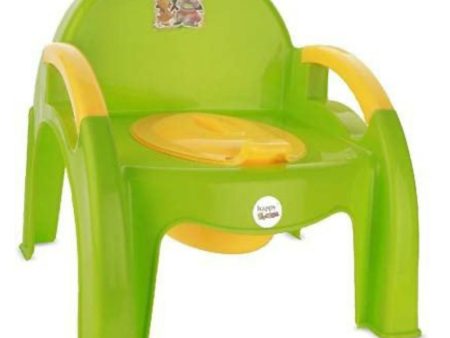 Baby s Toilet Potty Training Seat Chair with Upper Closing Lid and Removable Bowl (Red, 6-24 Month) Green Sale