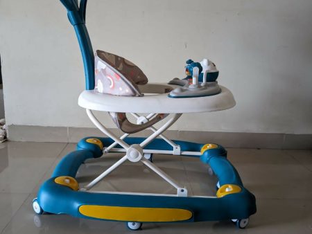 BABYHUG Unicorn Foldable Baby Walker Cum Rocker With Sun Shade Online