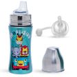 ADORE Epsilon 2 Stage Printed Stainless Steel Spout and Straw Sipper with Gravity Ball - 250ml For Discount