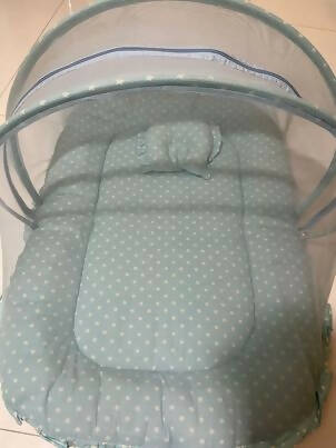 Baby Bed Mosquito Net- Blue Hot on Sale