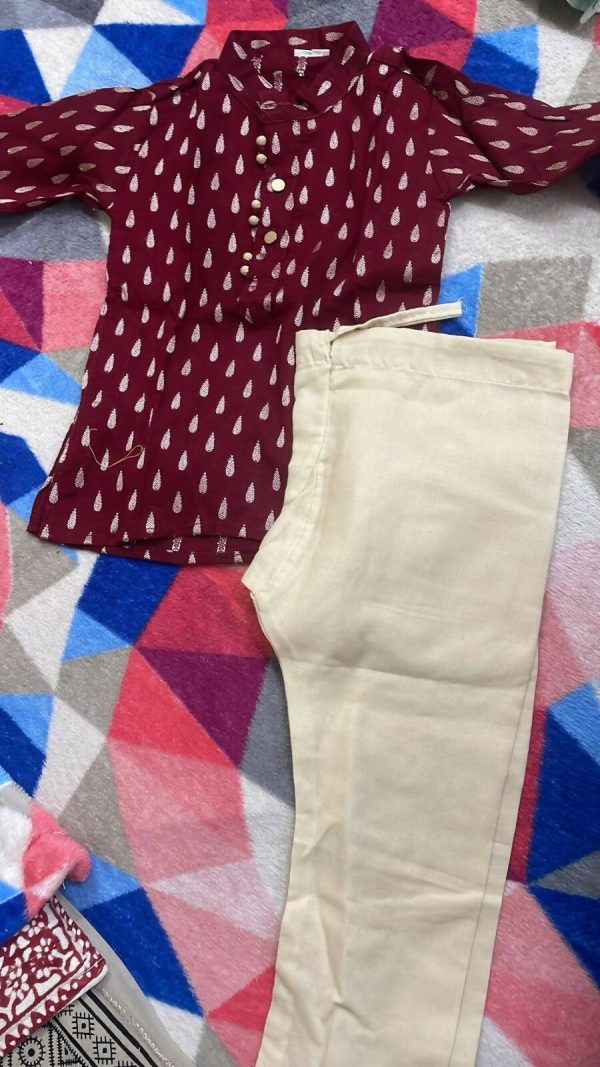 Cotton Kurta And Pajama on Sale