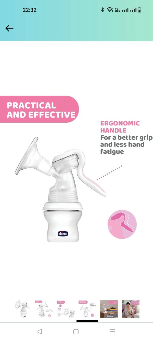 CHICCO Manual Breast pump Online Sale