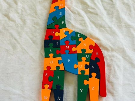 Wooden Giraffe Puzzle For Discount