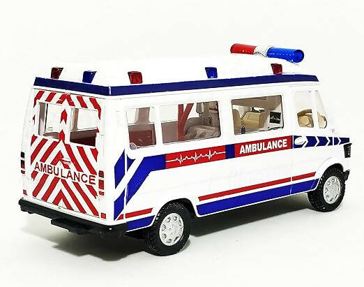 E-Chariot TMP 207 Ambulance Miniature Automobile Toy (Pull Back) Supply