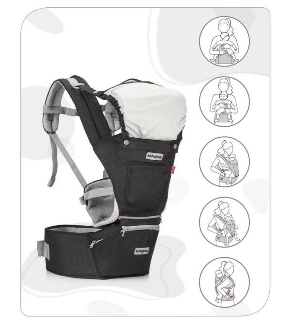 BABYHUG Harmony 3 in 1 Hip Seat Cum Baby Carrier Online Sale