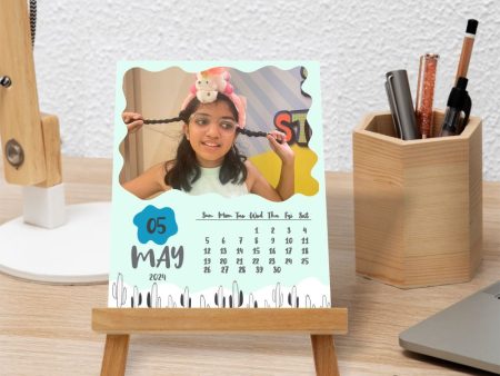 Desk calender - Personalised Kids Cheap