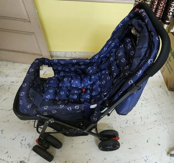 BABYHUG Cocoon Stroller Pram with Reversible Handle-Blue Online