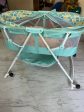 Bassinet Cum Rocker With Mosquito Net (Green) Hot on Sale