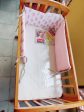 BABYHUG Joy Wooden Cradle + New Babyhug Mattress+ Babyhug Cot Bumper Online Hot Sale