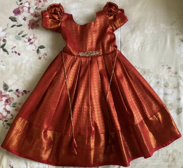 Combo of Traditional Dress, Traditional Kanjeevaram Dress, Denim Dresses For Baby Girl For Sale