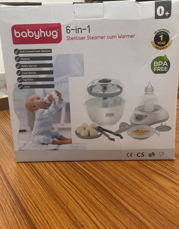 BABYHUG 6 in 1 Steam Sterilizer Cum Warmer Online