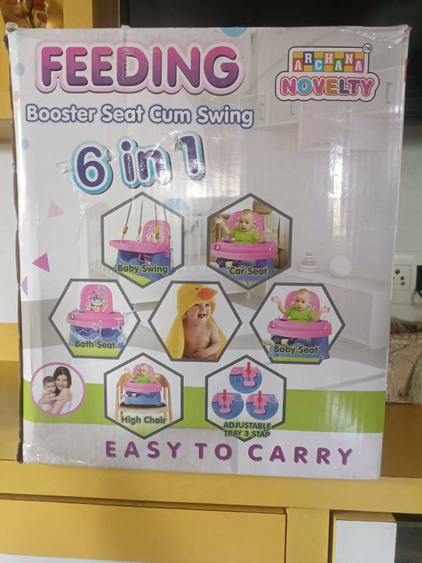 Feeding 6 In 1 Booster Seat Cum Swing Online Sale