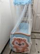 BABYHUG Tiger Cub Wooden Cradle with Wheels & Drawers Online