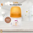 ADORE Lota Widneck Straw Sipper- Spill Proof - 125ml For Discount