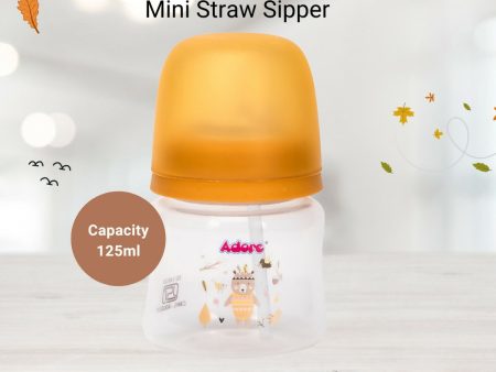 ADORE Lota Widneck Straw Sipper- Spill Proof - 125ml For Discount