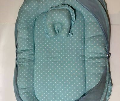 Baby Bed Mosquito Net- Blue Hot on Sale