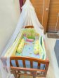 BABYHUG Lonia Cradle with Mosquito Net and Mattress Along with Bedding Set Online