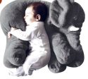 Dear Joy Big Elephant pillow cum soft toy + Free Miniso cute soft toy Online now