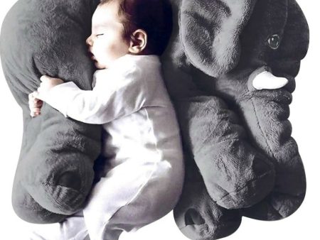 Dear Joy Big Elephant pillow cum soft toy + Free Miniso cute soft toy Online now