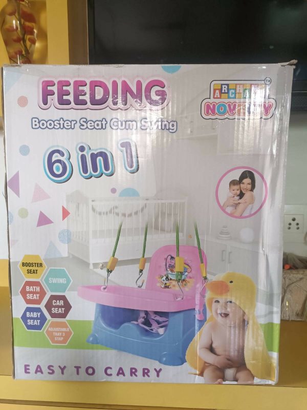 Feeding 6 In 1 Booster Seat Cum Swing Online Sale