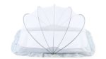 Foldable safe &easy use strong 5 Rods baby mosquito net - Green color Online