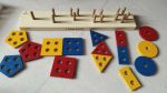 BRILLA Wood Shapes Learning for Kids For Cheap