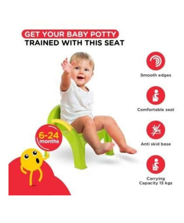 Baby s Toilet Potty Training Seat Chair with Upper Closing Lid and Removable Bowl (Red, 6-24 Month) Green Sale