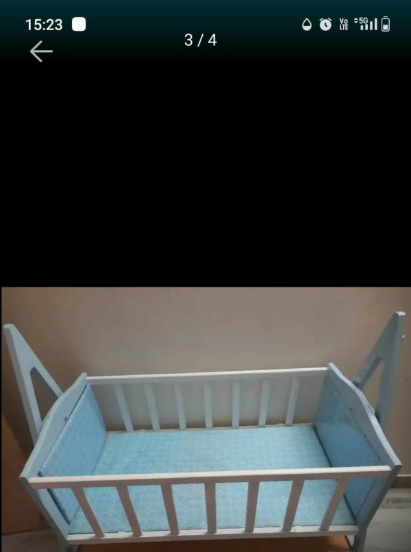 BORNBABIES Cradle for Baby with Storage Box For Discount